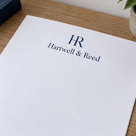 Custom Printed Letterhead